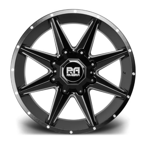 Riviera RX200 20" 9J ET15 6x139,7 Black Polished