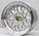 Haxer HX025 16" 8J ET15 5x120 Silver with Gold Rivets and Silver Cap