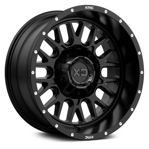 XD Wheels XD842 Snare 20" 9J ET0 5x127/5x139,7 Satin Black