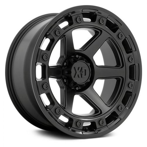 XD Wheels XD862 17" 9J ET0 6x139,7 Satin Black
