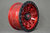 Fuel Covert 18" 9J ET1 5x127 Candy Red with Matte Black Ring