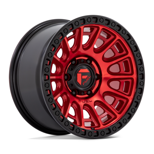 Fuel Blackout 17" 9J ET-12 5x127 Candy Red with Black Ring
