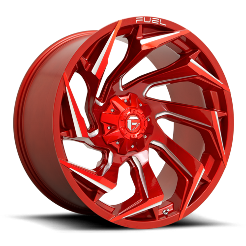 Fuel Reaction 18" 9J ET1 8x170 Candy Red Milled