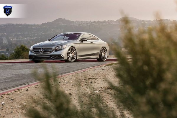 Mercedes Benz S65 AMG Coupe rolling on Brushed Titanium RF2's.\\n\\n16/07/2018 12:19